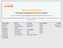 Tablet Screenshot of les-asiapacific.org